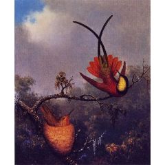 Crimson Topaz Painting Reproduction