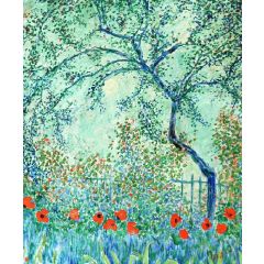 Poppies in Butler’s Garden Painting Reproduction