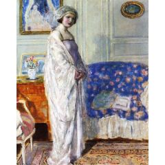 In the Morning Room Painting Reproduction