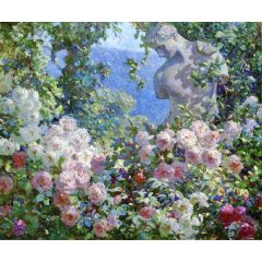 Psyche in the Garden Painting Reproduction