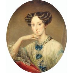 Empress Maria Alexandrovna of Russia, née Princess Marie of Hesse Painting Reproduction