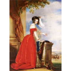 Alexandra Fyodorovna Painting Reproduction