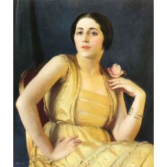 Little Russian Painting Reproduction