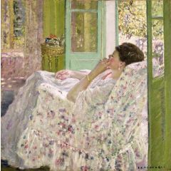 Afternoon, Yellow Room Painting Reproduction