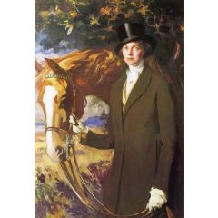 Mary and Eaglet Painting Reproduction