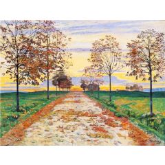 Autumn Evening Painting Reproduction