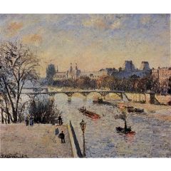 The Louvre Painting Reproduction