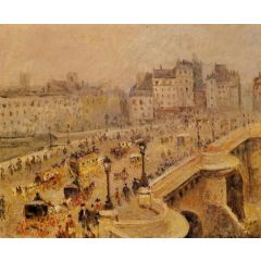 Pont-Neuf: Fog Painting Reproduction