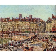 The Baths of Samaritaine, Afternoon Painting Reproduction