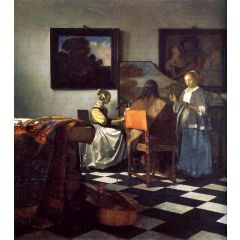 The Concert Painting Reproduction