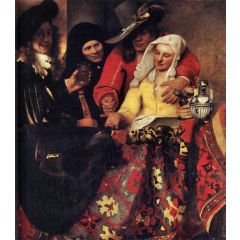 The Procuress Painting Reproduction