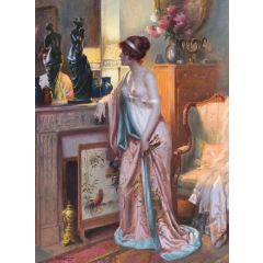 The Japanese Kimono Painting Reproduction