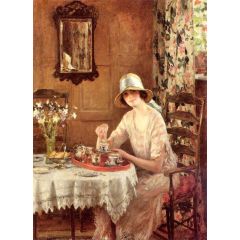 Afternoon Tea Painting Reproduction