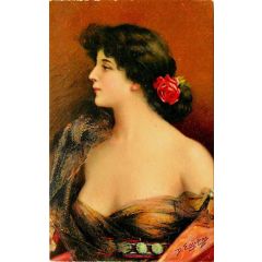 Belle Lady Dancer Painting Reproduction