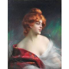 Portrait of a Lady Painting Reproduction