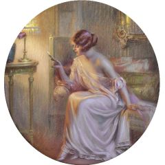 The Letter Painting Reproduction