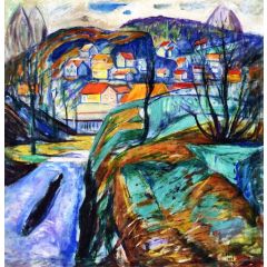 Krager? in Spring Painting Reproduction