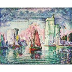 Port of La Rochelle Painting Reproduction