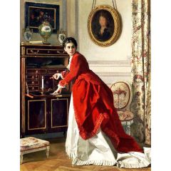 The Letter Painting Reproduction