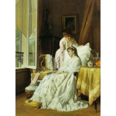 The Convalescent Painting Reproduction