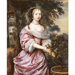 Portrait of a Woman Painting Reproduction