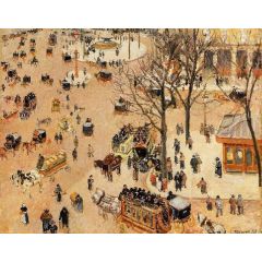 Place du Theatre Francais Painting Reproduction