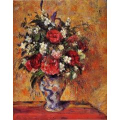 Vase of Flowers Painting Reproduction
