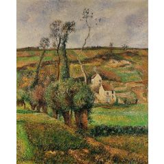 La Cote de ’Chou’ a Pontoise Painting Reproduction
