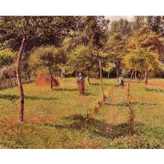 Enclosed Field at Eragny Painting Reproduction