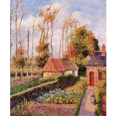 Varengeville, Sunset Painting Reproduction