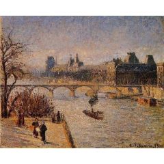The Louvre Painting Reproduction