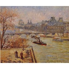 The Louvre Painting Reproduction