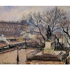The Raised Tarrace of the Pont-Neuf and Statue of Henri IV Painting Reproduction