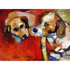 L’arbi et la misse Painting Reproduction