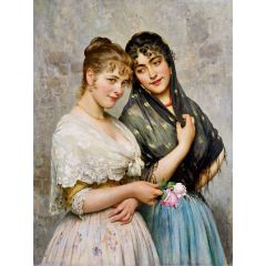 Venetian Beauties Painting Reproduction