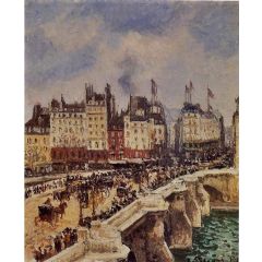 Le Pont-Neuf Painting Reproduction