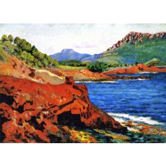 Agay, la pointe du Dramont Saint-Martin Painting Reproduction