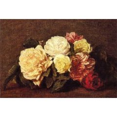 Roses Painting Reproduction