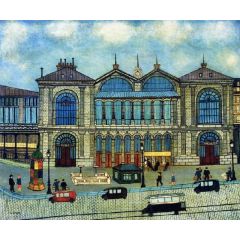 Gare Montparnasse, Paris Painting Reproduction