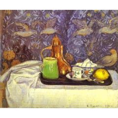 Still Life with a Coffee Pot Painting Reproduction