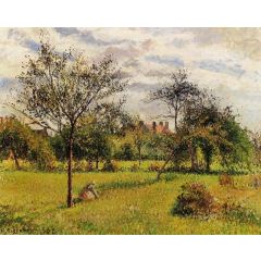 Morning, Autumn Sunlight, Eragny Painting Reproduction