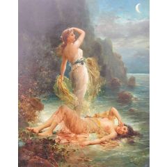 Water Nymphs Painting Reproduction