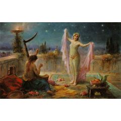 Moonlight Serenade Painting Reproduction