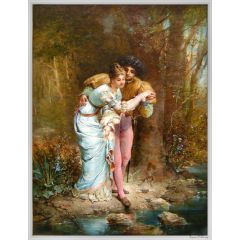 A Couple Painting Reproduction