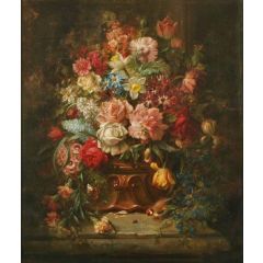 Floral Still Life Painting Reproduction