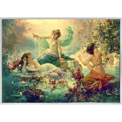 Nymphs Painting Reproduction