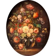 The Flower Bouquet Painting Reproduction
