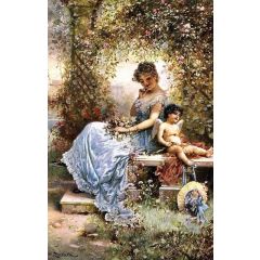 Love in the Arbor Painting Reproduction