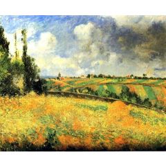 Fields Painting Reproduction