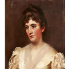 Ada Marion Nichols, Lady Bond Painting Reproduction